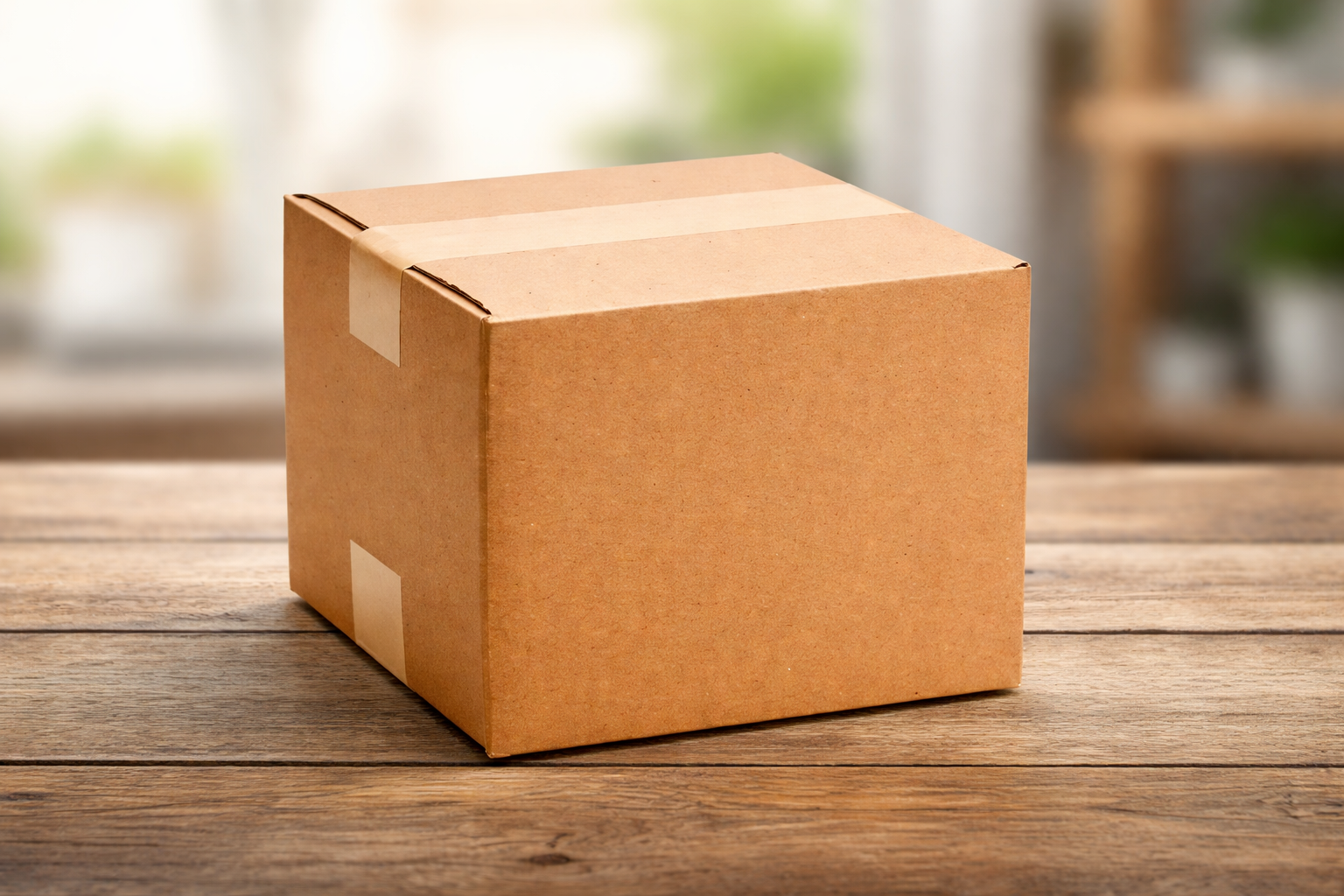 Caixa de papelão pequena sob medida compensa?