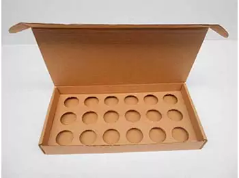 Caixas de Papelão com colmeia acoplada